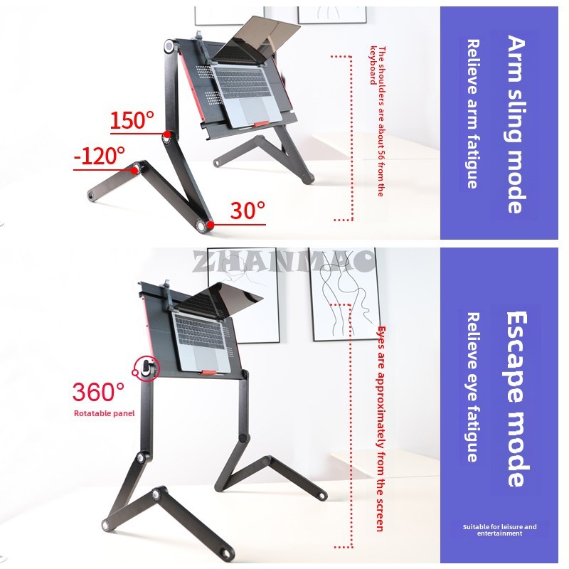 Lying Flat on The Bed, Laptop  - Desk Setup Notebook recension och pris