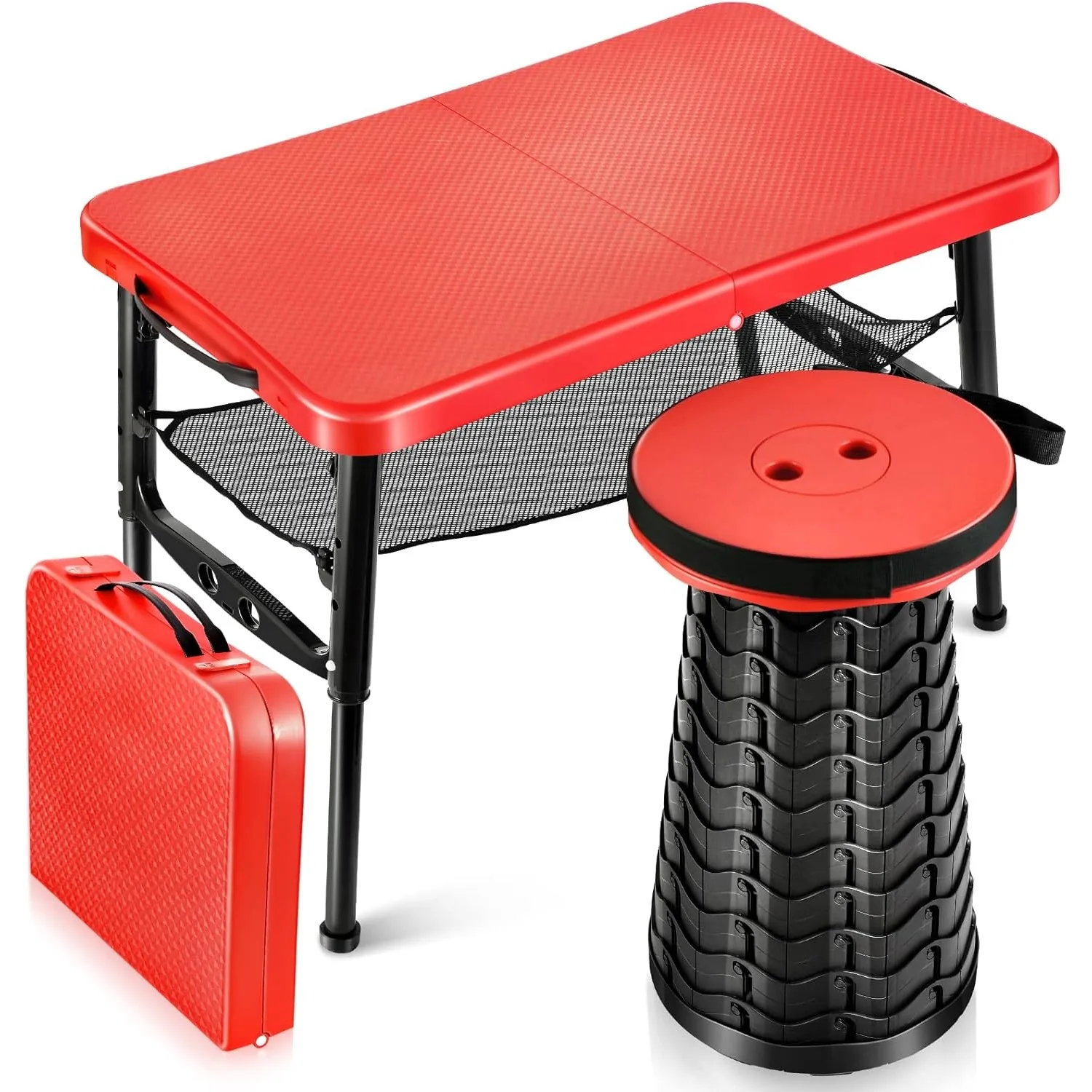 Retractable Folding Table & St - Desk Setup Notebook recension och pris