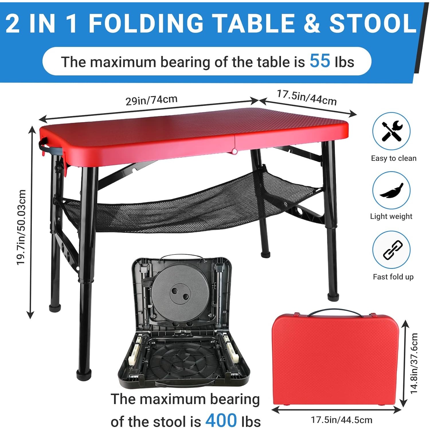 Retractable Folding Table & St - Desk Setup Notebook recension och pris