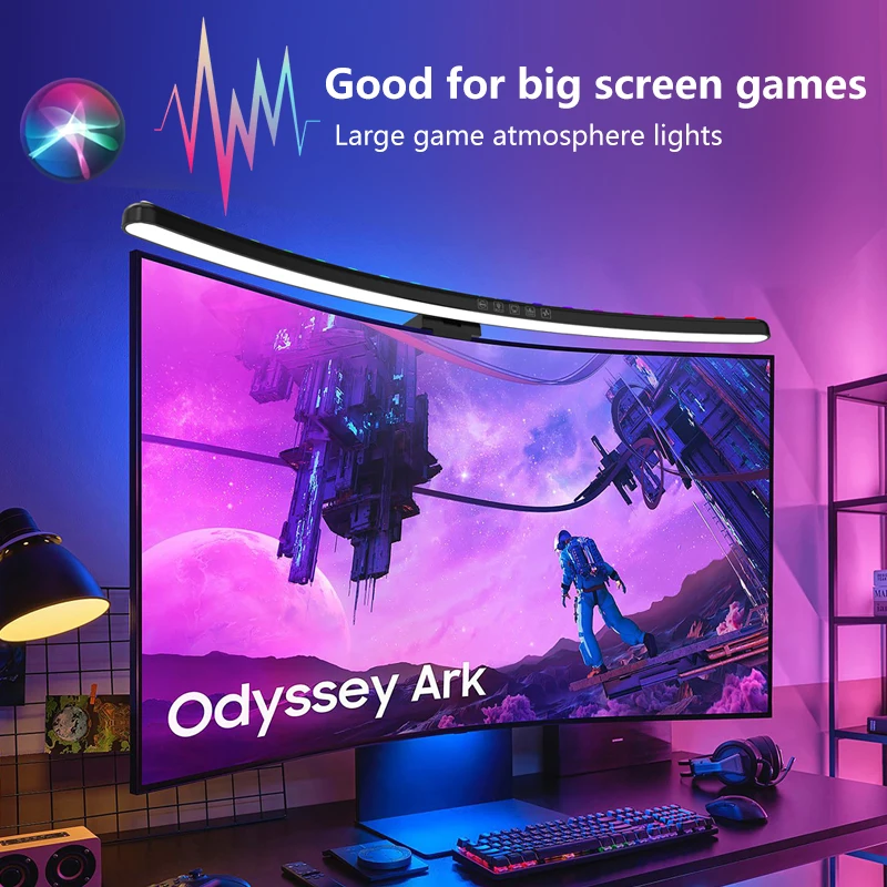 Computer Monitor Light Bar RGB - Gaming Setup Desk recension och pris