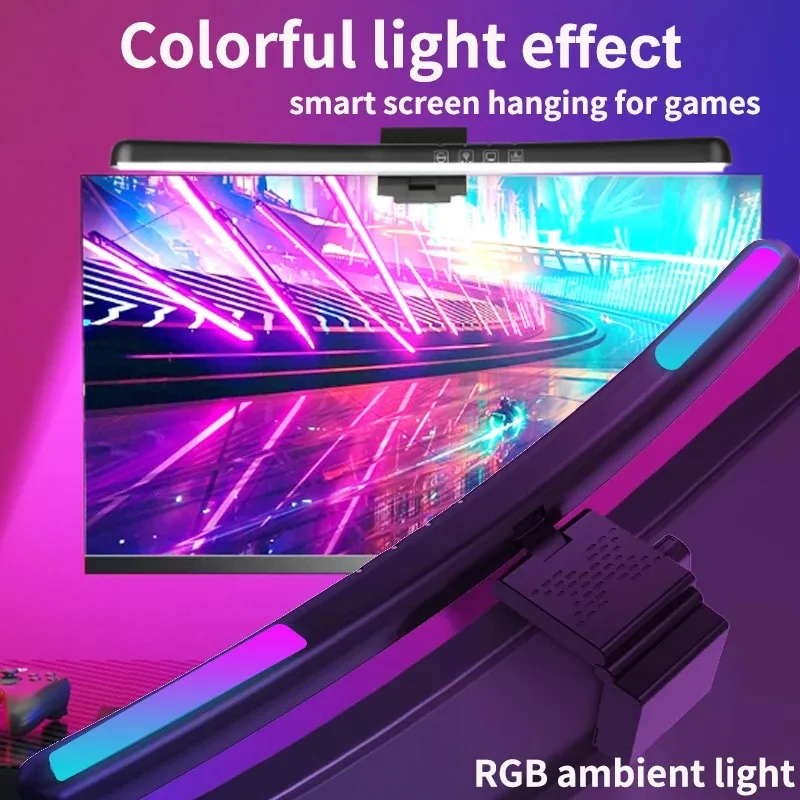 Computer Monitor Light Bar RGB - Gaming Setup Desk recension och pris