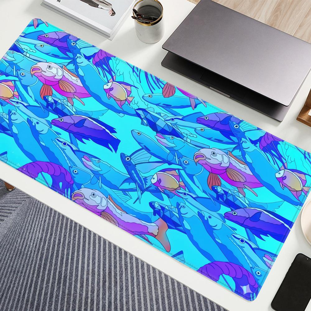 HD Printing Fish Rubber Mouse  - Desk Setup Pegboard recension och pris